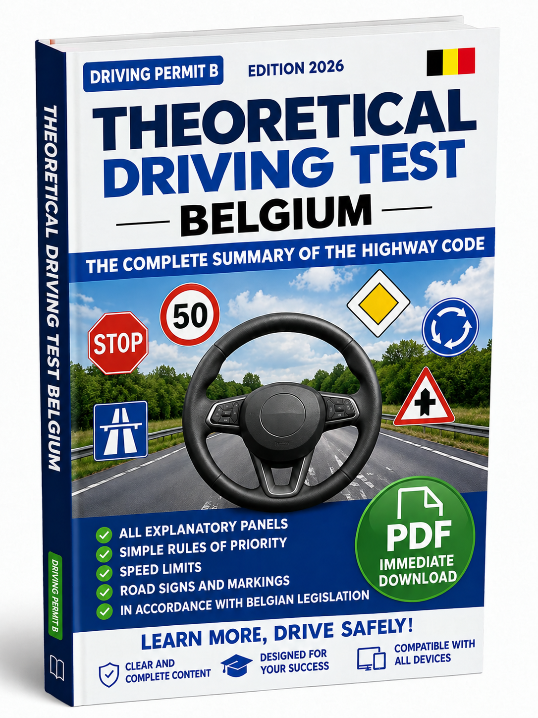 Résumé complet du cours théorique Belgique 2026 (PDF)