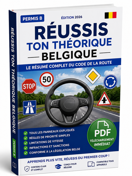 Résumé complet du cours théorique Belgique 2026 (PDF)